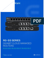 Router 10P 1G (6lan 4wan) Poe 80W, 200 Usuarios