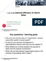 STV 2420 Diffusion of Reform Ideas