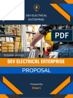 Business Proposal Electrical Enterprise