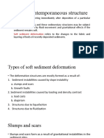 Pene-Contemporaneous Structure: Soft Sediment Deformation