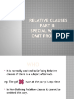 Relative Clauses Part 2