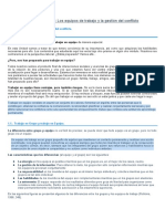 Unidad 1 Guiada - Los Equipos de Trabajo y La Gestión Del Conflicto