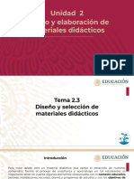 Tema 2.2 Diseño y Selección de Materiales Didácticos