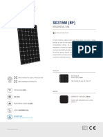 SG315M Panel Solar 315Wp