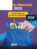 6 Ao 9 Ano - Lista de Materiais 2023