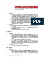 12.qué Estados Tienen LLC - S Anónimas