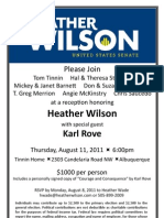 Karl Rove Event on August 11 2011