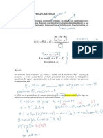 Distribución Hipergeométrica A