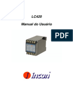 Manual do Usuário LC420 Interface Conversor Sinais Célula Carga