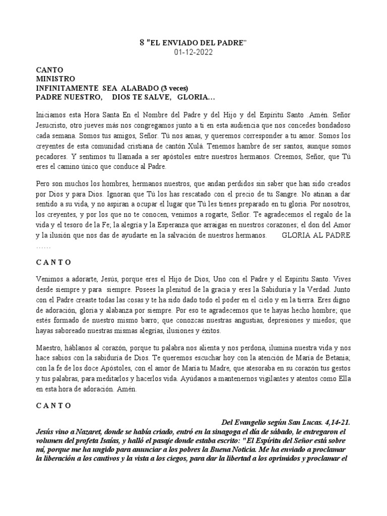 Dios abraza a los que sufren | PDF | eucaristía | Cristo (título)