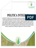 Politica Integral