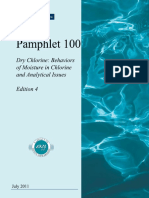 Pamphlet 100 - Moisture in Cl2 - Ed. 4 - 07-2011