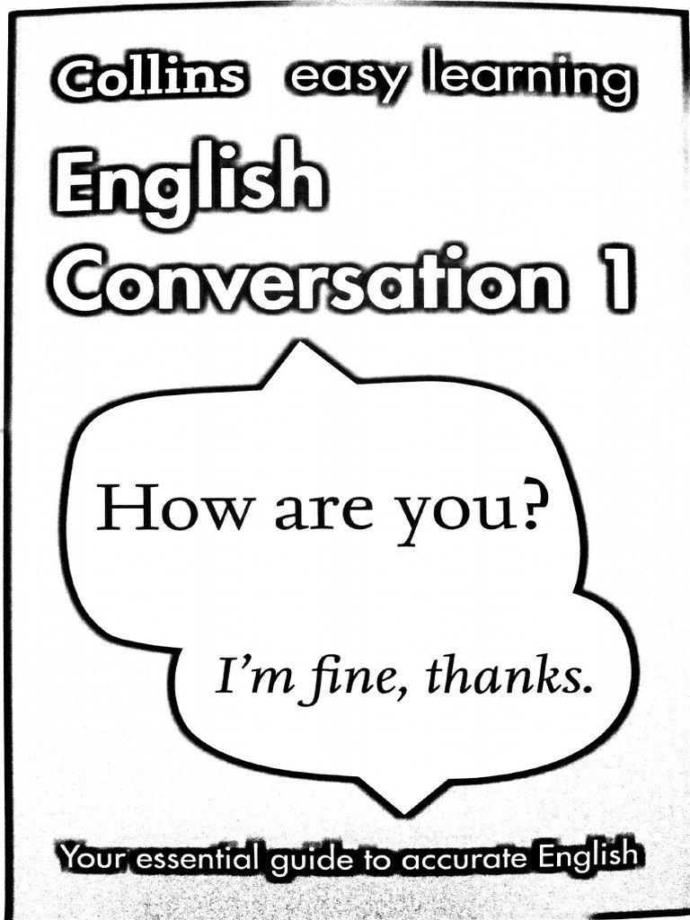 Collins Easy Learning English Conversation Book 1 | PDF