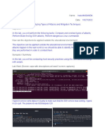 Lab 05 Analyzing Types of Attacks and Mitigation Techniques