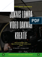 JUKNIS Lomba Video Dakwah Kreatif FDK UINSA