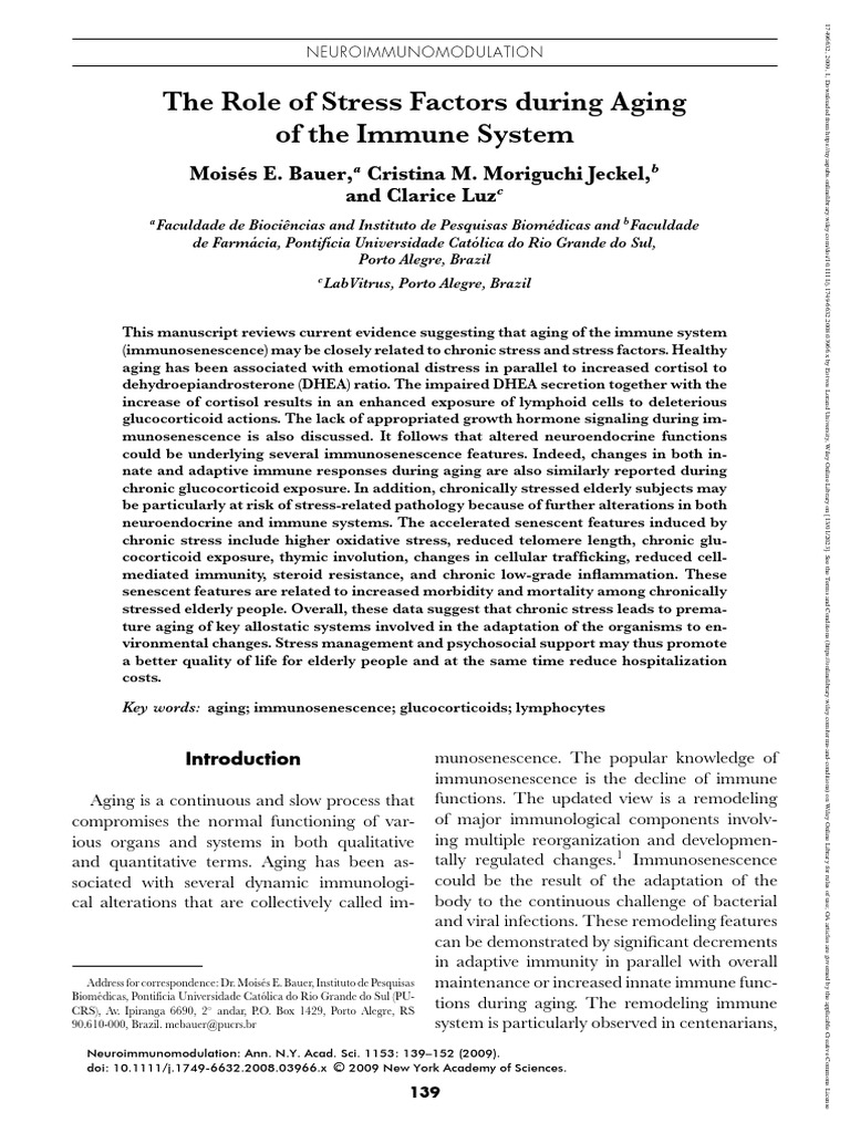 Annals of The New York Academy of Sciences - 2009 - Bauer - The Role of ...