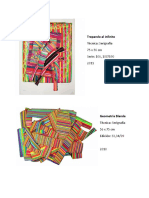 Arte serigráfico abstracto de 2011 a 2019
