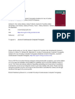 Society of cardiovascular computed tomography guidance for use of cardiac computed tomography amidst the COVID 19 pandemic.pdf