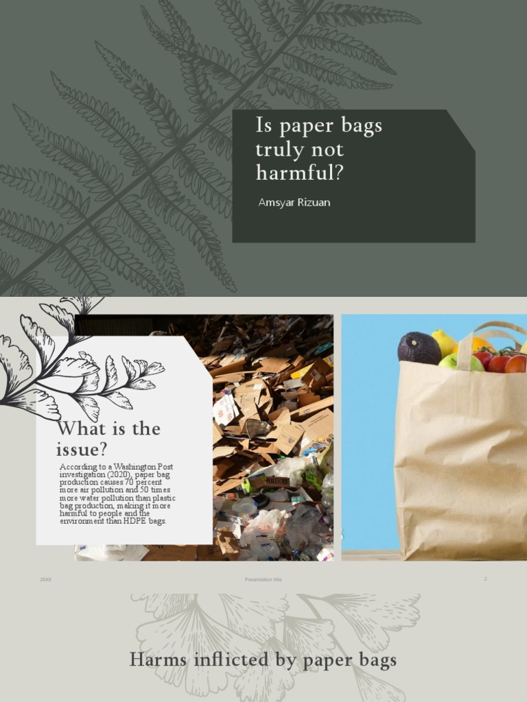 Is Paper Bags Truly Not Harmful PDF