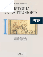 Bréhier, Emile - HISTORIA de LA FILOSOFIA I. Desde La Antigúedad Hasta El Siglo XVII