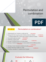 April 15 Permutation and Combination