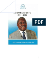 Mmd Manifesto 2011 2016