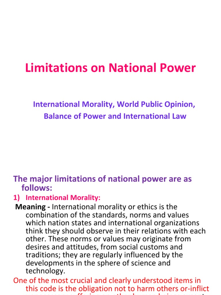 NATIONAL POWER ELEMENTS EVALUATION AND LIMITATIONS visual data 7