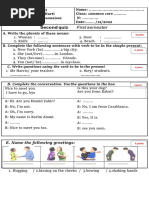 Quiz 2- Language- Unit 1 Outlook (1)