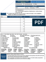 Diagnostic Test Report Form - 2019