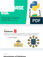 SQL and Database