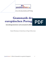 Portugiesisch Grammatik Ebook