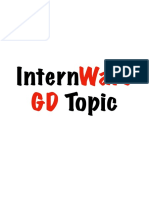 Ware GD: Intern Topic