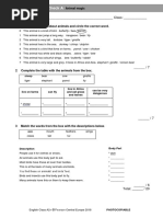 ECA2+ - Tests - Vocabulary Check 3A - 2018