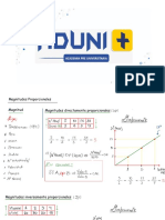 Magnitudes Proporcionales ADUNIMÁS - 11 de Junio