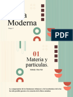 Física moderna: átomos, partículas y modelos atómicos