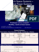 Professor Chris Chatwin: Msc/Meng - Satellite and Space Systems