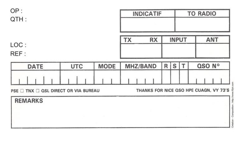Modele Qsl Pdf