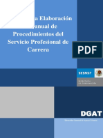 Guía Manual de Procedimientos