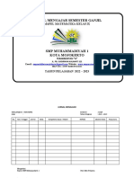 Jurnal Mengajar Semester Ganjil