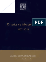 Criterios de Interpretacion 2007 2015