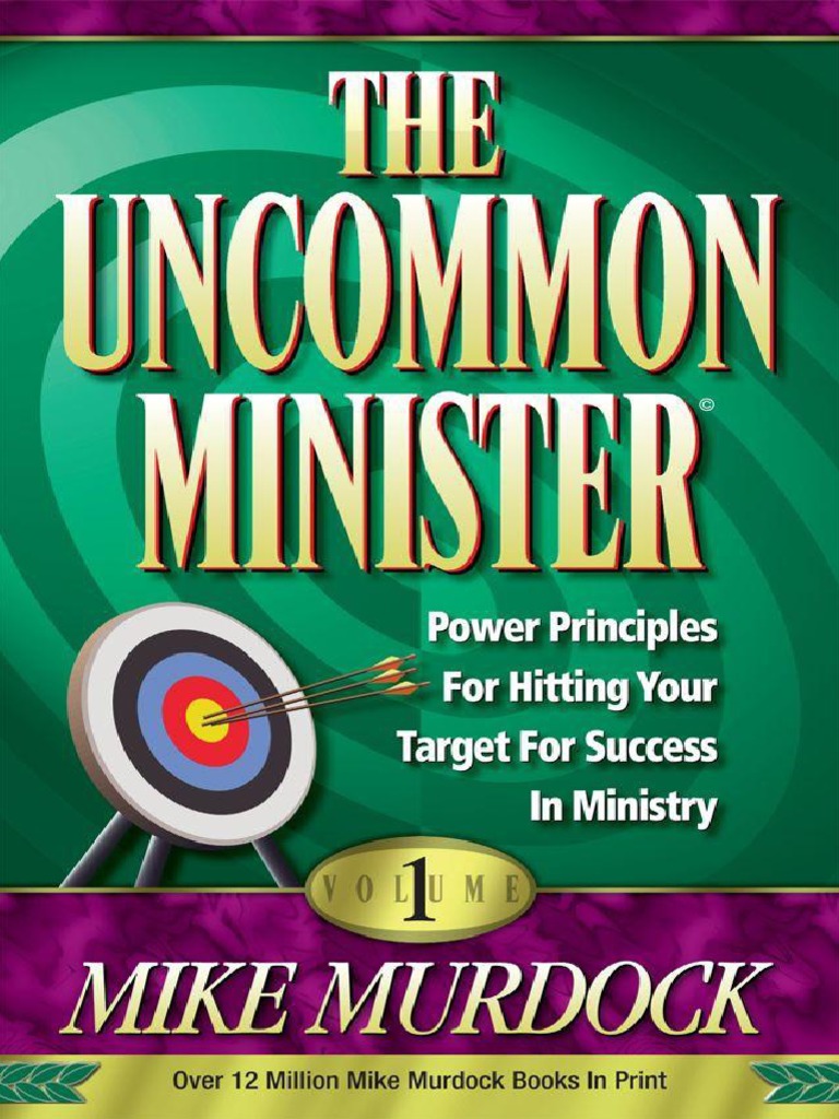 The uncommon minister vol i power pdf mentorship sermon