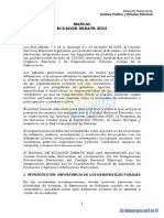 Manual Ecuador Debate 2023