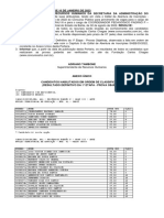 Resultado Definitivo Provas Objetivas Doe de 11.01.2023