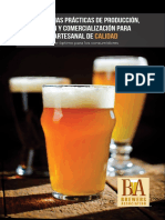 Best Practices Guide To Quality Craft Beer Spanish (CERVEZA)