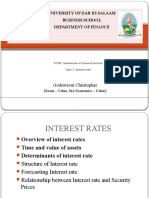 Topic 5 Interest Rate