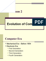 Evolution of Computer