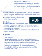 Características de un líder maduro