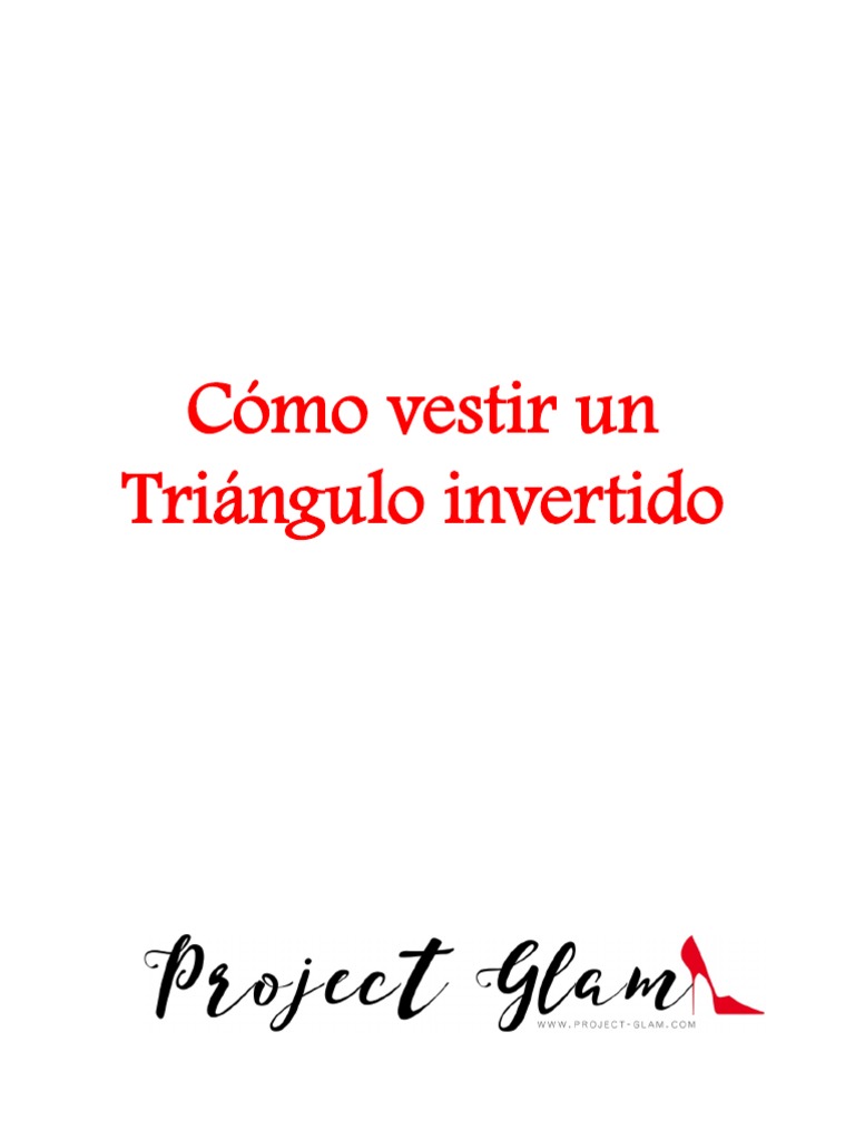Cuerpo Triangulo Invertido Descargable | PDF | Apariencia humana | Moda
