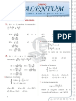 Ficha de Inecuaciones