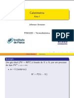 Aula 4 - Termodinâmica - Professor Jeferson Arenzon